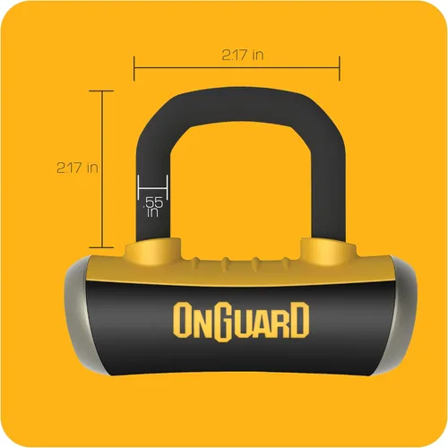 Vista 5 de Onguard Boxer X4 Bloqueo de disco de grillete