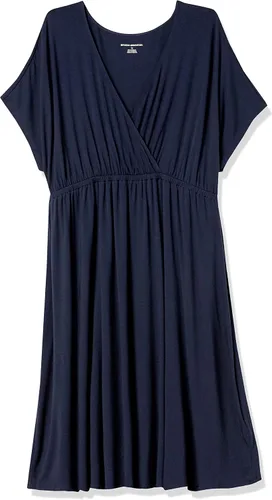 Vista 5 de Tienda Essentials Vestido de sobrepelliz para mujer (disponible en tallas grandes)