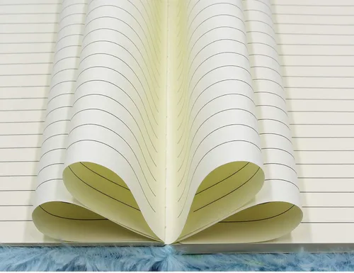 Vista 6 de BOLLEY JOSS Cuaderno de unicornio arcoíris para niños, diario de felpa para niñas y adolescentes, bloc de escritura con forro A5, 160 páginas