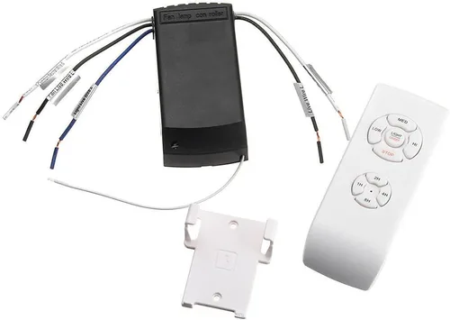 Vista 9 de Kit universal de control remoto para ventilador de techo, control remoto inalámbrico y kits de receptor para lámpara, ventilador de techo 3 en 1