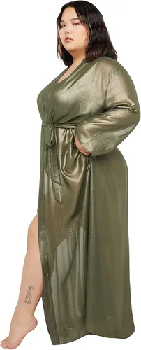 Vista 5 de Savage X womens Going Platinum Long Robe