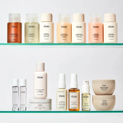 Vista 8 de OUAI Acondicionador para cabello fino tamaño de viaje, acondicionador voluminizador para cabello fino con queratina, biotina y aceite de semilla