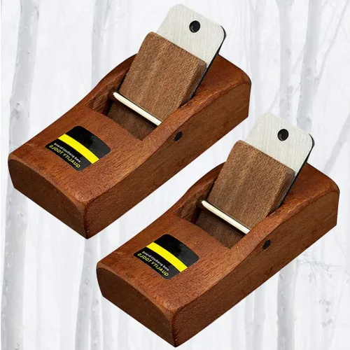 Vista 8 de Cabilock Plano de mano 2 unids Mini Carpintero Plano Herramienta de madera eficiente Cepilladora de madera