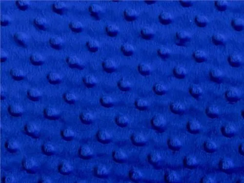 Vista 3 de Minky Dimple Dot Manta de tela de 60 pulgadas de ancho vendida por The Yard (banana)