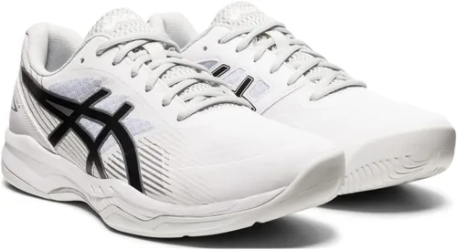 Vista 2 de ASICS Tenis Gel-Game 8 para hombre, BlancoNegro