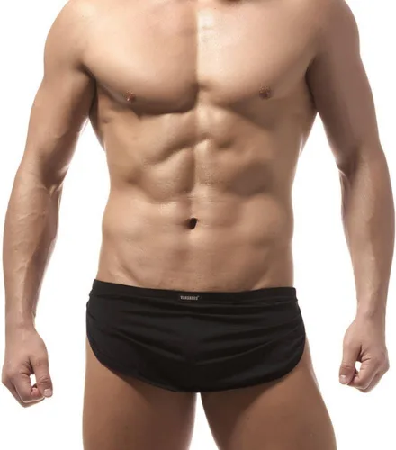 Vista 2 de Bóxer Sexy Bulge Bolsa Boxer Breve Ropa Interior Pantalones Cortos de Salón de Apoyo