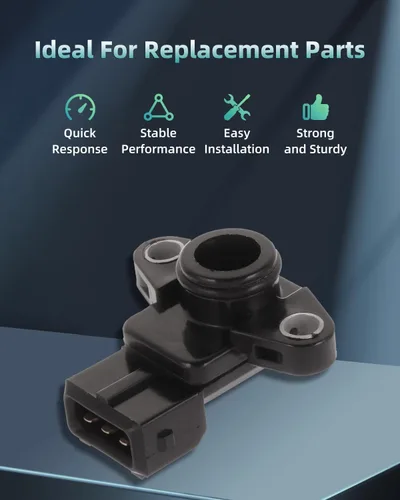 Vista 2 de SCITOO Sensor de presión absoluta del colector AS331, 2 piezas, apto para 2004-2012 para Mitsubishi Eclipse, 2005-2008 para Mitsubishi Endeavor