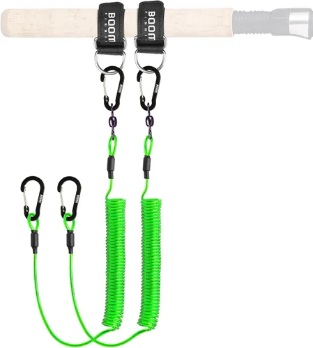 Vista 11 de Booms Fishing T02 - Correa de caña de pescar, correa de remo para kayak, accesorios de pesca para tabla de remo, cordón de pesca resistente