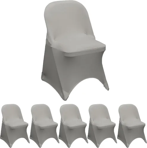 Vista 37 de YOUR CHAIR COVERS - Funda para silla plegable de elastano elástica, color negro