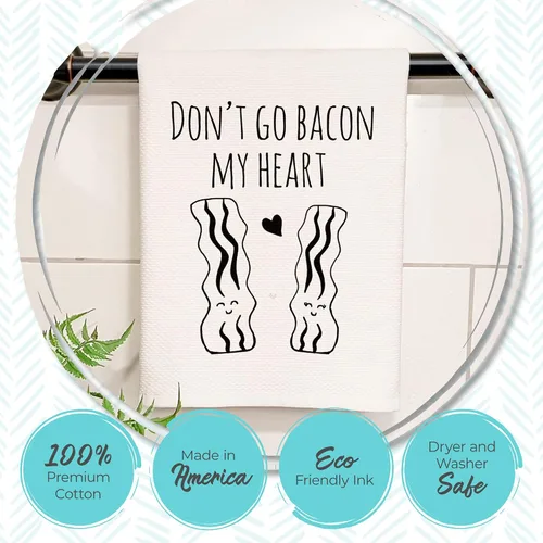 Vista 2 de Moonlight Makers, Fuuuuck, toalla de mano suave con tejido de gofre, 100% algodón blanco puro, decoración de baño/cocina, descuentos de compra