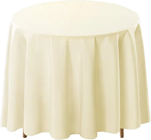Vista 9 de Surmente Mantel cuadrado para mesas cuadradas o redondas, 100% poliéster, 52 x 52 pulgadas, mantel para bodas, banquetes o restaurantes (negro)
