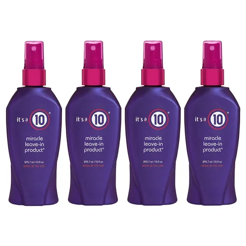 Vista 3 de It's a 10 Haircare Miracle - Producto sin enjuague, 2 onzas líquidas (paquete de 4)