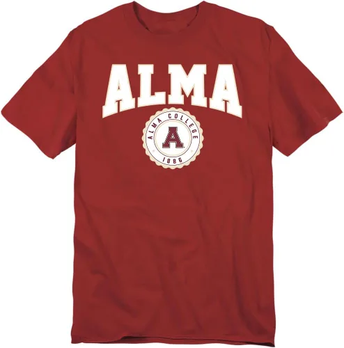 Vista 109 de Colección 2 de camisetas unisex para adultos con sello universitario