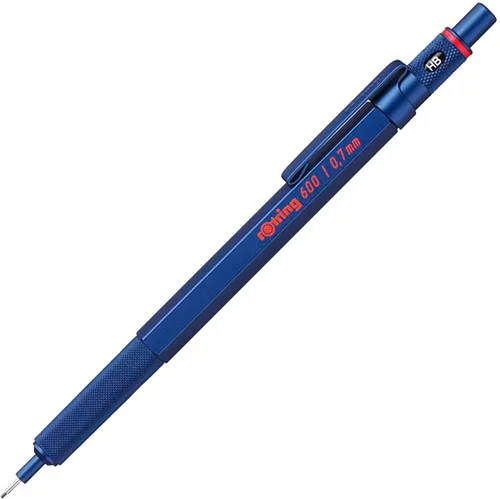 Vista 15 de Lápiz mecánico rotring 600 Series, 0.014 pulgadas, Cuerpo negro