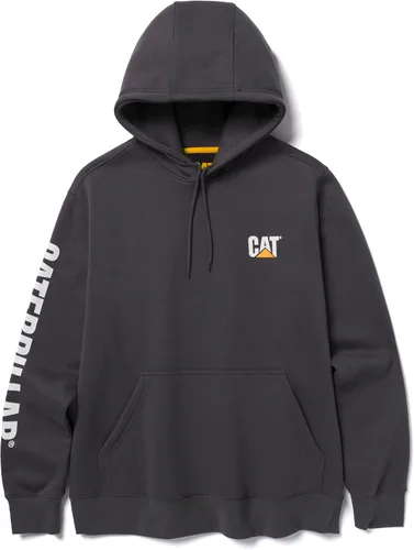 Vista 15 de CAT Workwear Sudadera con Capucha Caterpillar Trademark Banner para Hombre Negro