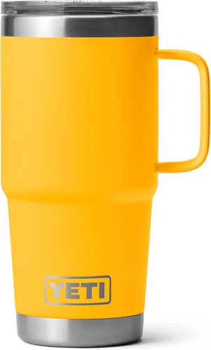 Vista 18 de YETI - Vaso de viaje Rambler de 20 onzas, de acero inoxidable, aislada al vacío con tapa fuerte Stronghold Blanco