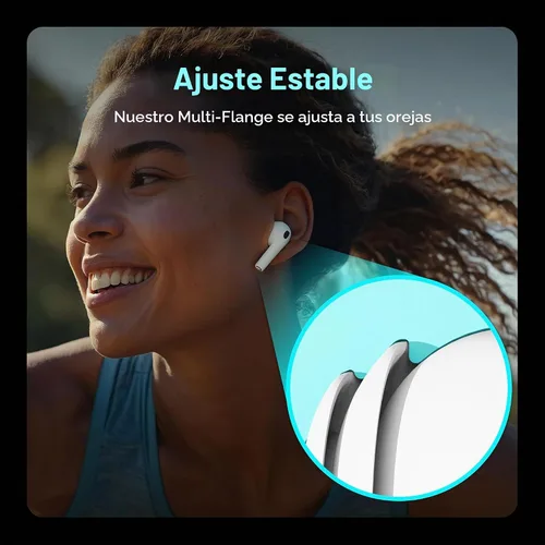 Vista 4 de Orejeras multibrida premium para AirPods Pro 1 y 2 (S/M/L) – Siempre se ajusta, nunca se desliza