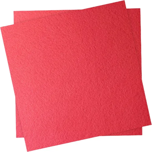 Vista 30 de Hojas de tela de fieltro de 6 x 6 pulgadas para manualidades, 0.039 in de grosor, papel de fieltro de colores surtidos para manualidades de costura
