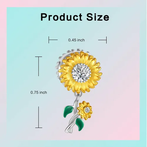 Vista 6 de LUXILLA Jewelry - Dijes familiares para mujer, plata de ley 925, para pulseras, collares, día de San Valentín, día de la madre, regalo para mujeres