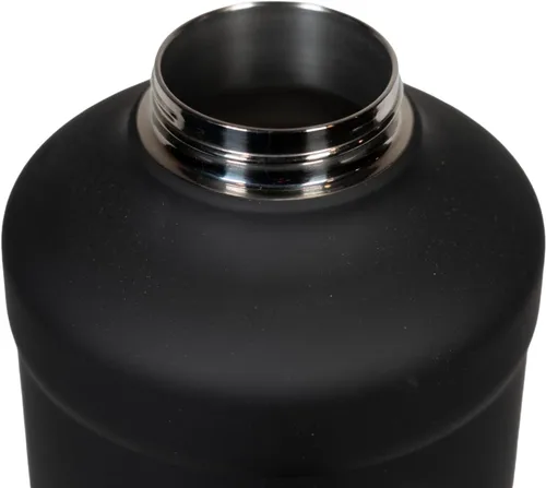 Vista 4 de Grizzly Juggy - Botella de agua de 64 onzas, mango resistente, opaco Blackout