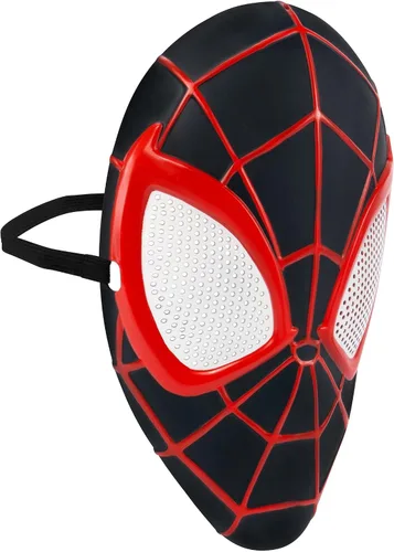 Vista 4 de Marvel Youth Miles Morales - Máscara de plástico 3D con correa elástica