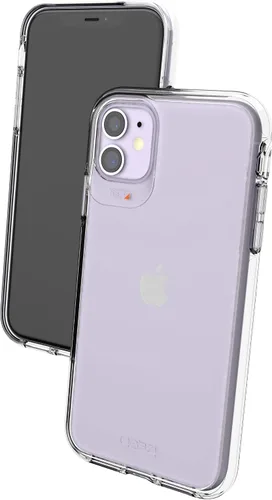 Vista 6 de ZAGG Gear4 Crystal Palace - Funda compatible con iPhone 11, protección avanzada contra impactos con tecnología D3O integrada, antiamarilleo, funda
