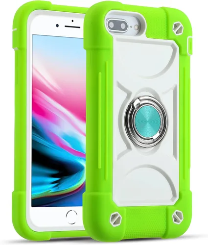 Vista 30 de MARKILL Compatible con iPhone Se3/iPhone Se2, Funda para iPhone 6/6S, Funda para iPhone 7/iPhone 8 de 4.7 Pulgadas con Soporte Anular, Funda