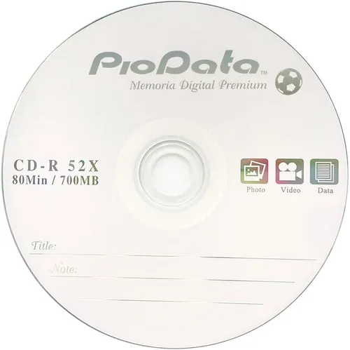 Vista 3 de CD-R 52X 700MB Logo Top Grabable Media – 100 discos de caja de pastel de huso CD en blanco para grabar música a granel discos de CD grabables 100