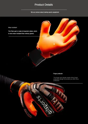 Vista 4 de Guantes de portero de fútbol Spider-Man, guantes de entrenamiento de portero, agarre fuerte, antideslizantes y transpirables para adultos y niños