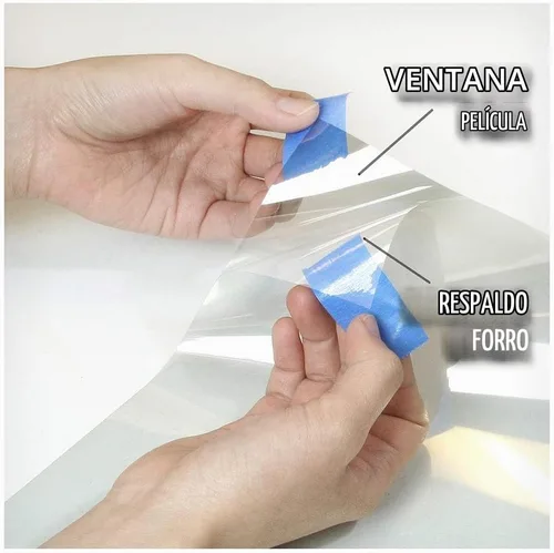 Vista 4 de BDF S8MC Película para ventana de seguridad y vigilancia, transparente, de 8 milímetros.