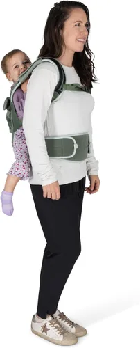 Vista 15 de Osprey Poco Soft - Portabebés convertible suave para recién nacidos - Cabestrillo ergonómico para niños pequeños