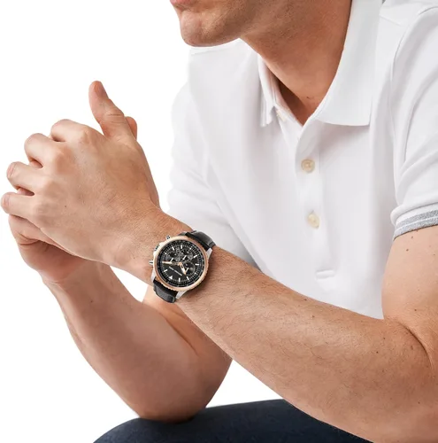 Vista 4 de Michael Kors Theroux - Reloj cronógrafo de acero inoxidable