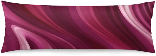 Vista 13 de Funda de almohada corporal con encanto, muñeco de nieve, copo de nieve, primera Navidad en rojo, funda de almohada larga con cremallera