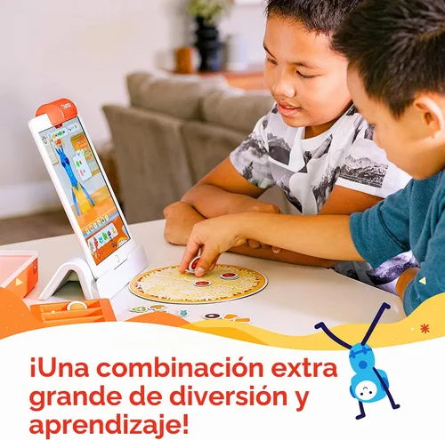Vista 4 de Osmo - Juego Pizza Co. - Edades 5-12 - Habilidades de comunicación y matemáticas empresariales - Para iPad y tableta Fire (se requiere base)