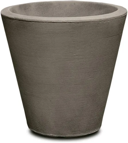 Vista 18 de Crescent Garden Madison Planter– Maceta resistente a la intemperie, doble pared para interiores y exteriores con orificio de drenaje, contenedor
