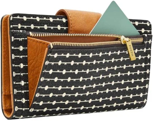 Vista 6 de Bolsa bandolera grande para mujer Fossil Fiona