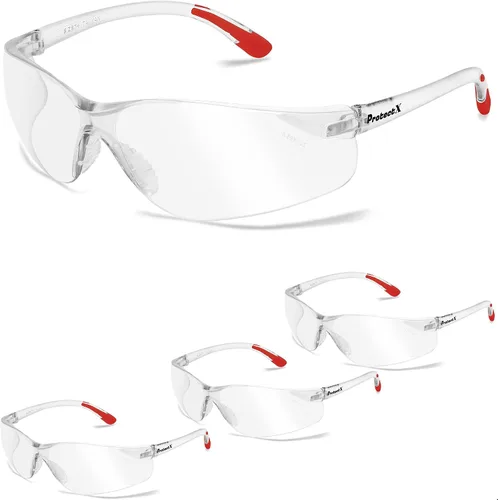 Vista 9 de ProtectX Safety Glasses for Men & Women, Safety Sunglasses