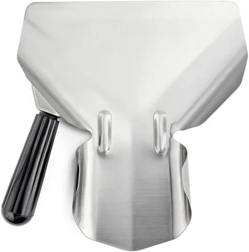 Vista 10 de New Star Food Service 37807 - Embolsadora comercial de acero inoxidable para patatas fritas, mango derecho