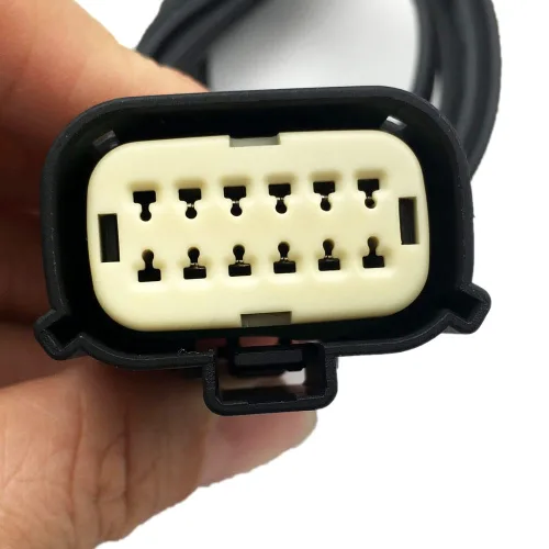 Vista 4 de Allmost - Arnés de conector halógeno para faros delanteros, compatible con Dodge Charger 2015-2018 68364272AA, color negro