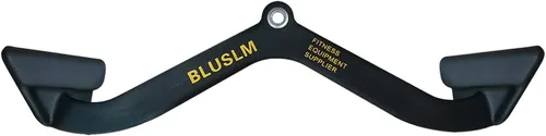 Vista 7 de BLUSLM LAT Pull Down Bar for Cable Machine, LAT Pulldown Attachments T-bar V-bar Cable Attachment for Gym, Back Tricep Strength Training Handle