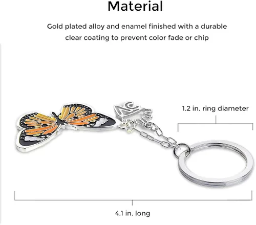 Vista 4 de Velvet Caviar Lindo Llaveros para Mujer - Llavero Accesorios para llaves de coche