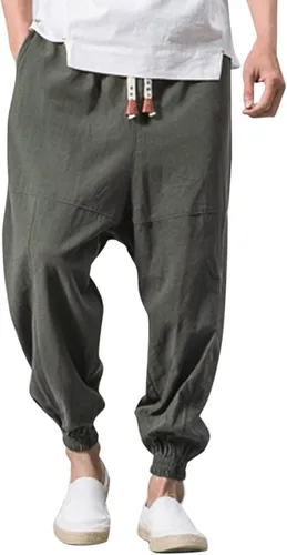 Vista 15 de Pantalones deportivos para hombre, pantalones de otoño e invierno y sólidos para hombres y hombres, cómodos con múltiples bolsillos