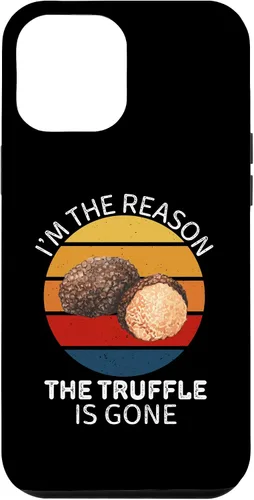 Vista 26 de Vintage I'm The Reason Truffle is Gone Food Lover Case for iPhone 16