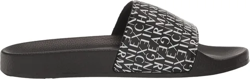Vista 6 de AX ARMANI EXCHANGE Men's Logo Slide Sandal