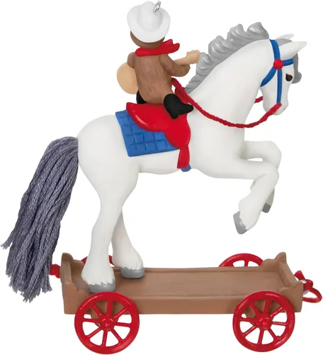 Vista 6 de Hallmark Keepsake Adorno de Navidad, un pony para Navidad 2025, regalos para niños