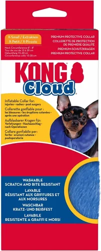 Vista 7 de Collar isabelino Kong Cloud para gatos y perros, XS, Azul