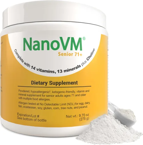 Vista 10 de 1-3 años, multivitamínico sin alérgenos para niños, suplemento dietético sin sabor, suplemento en polvo con 14 vitaminas y 13 minerales, vitaminas