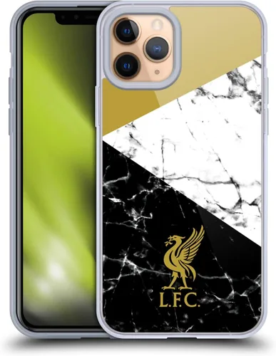 Vista 36 de Oficial LIVERPOOL Football Club 2017/18 Mármol Soft Gel Case para iPhone de Apple 7 Plus/8 PLUS Escudo negro.