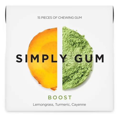 Vista 3 de Simply Gum Goma de mascar natural (canela, 15 unidades (paquete de 1))