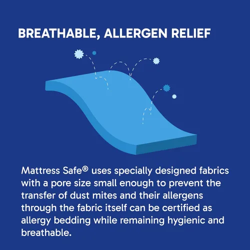 Vista 8 de Mattress Safe® Sofcover® Ultimate - Funda de colchón tamaño King, se adapta a 76 x 80 y 9-15 pulgadas (profundidad), impermeable, hipoalergénico